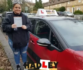 Danielle James passed his driving test with ZERO faults Danielle James passed his driving test with ZERO faults