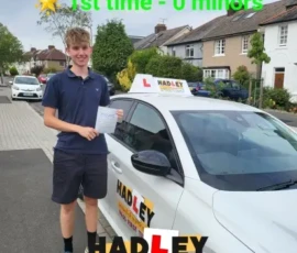 Harry passed his driving test with ZERO faults with Paul Hadley Harry passed his driving test with ZERO faults with Paul Hadley