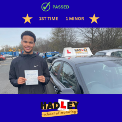 Marley - 17/02/2026 Image of recent passer with icons displaying first time with 1 minor