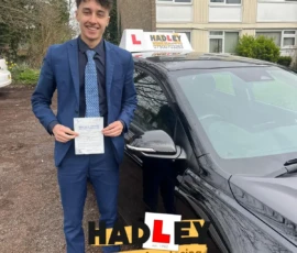 Azzy (1st time Passer) Recent passer with icons highlighting they passed first time with 6 minors