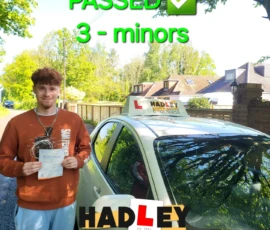 Rafael (1st Time Passer) 07/05/2024 Recent passer with icons highlighting they passed with 3 minors