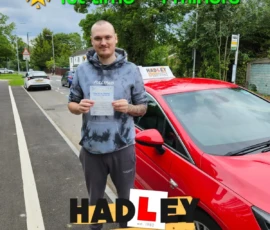 Passed today with Mike he taught me so well and appreciate the time and effort he put in to teach me passed with 4 minors 100% recommend Mike best instructor - Reece Recent passer with icons highlighting they passed first time with 4 minors