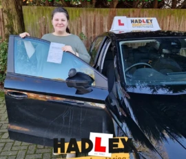Villy (1st Time Pass) 09/01/2025 Recent passer with icons highlighting they passed first time with 3 minors