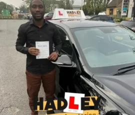 Seye 1st time passer Recent passer with icons highlighting they passed first time with 7 minors