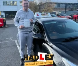 Tom 1st time passer Recent passer with icons highlighting they passed first time with 6 minors