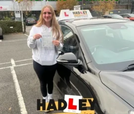 Mia 1st time passer Recent passer with icons highlighting they passed first time with 3 minors