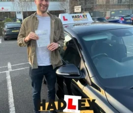 James 1st time passer Recent passer with icons highlighting they passed first time with 7 minors