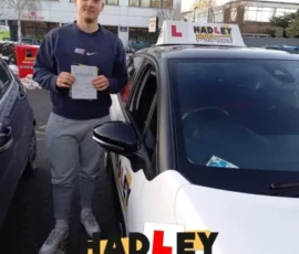 Sam 1st time passer Recent passer with icons highlighting they passed first time with 1 minor