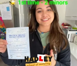 Lily 1st time passer Lily (Welwyn) 1st time passer