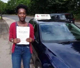 Karla (Radlett) Passed 1st Time Karla (Radlett)