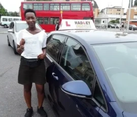 Georgia (Radlett) Passed 1st time Georgia (Radlett)