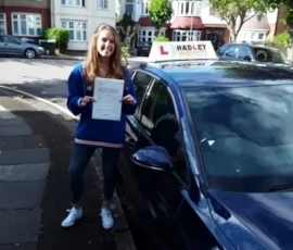 Alix - Passed 1st time Alix (Finchley)
