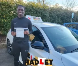 Charles Jr 1st time passer Recent passer with icons highlighting they passed first time with 4 minors
