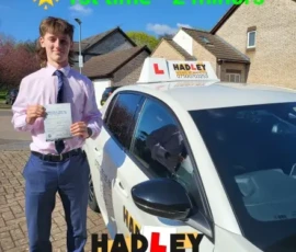 Will 1st time passer Recent passer with icons highlighting they passed first time with 2 minors