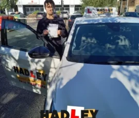 Dillon (Barnet) Recent passer with icons highlighting they passed with 1 minors