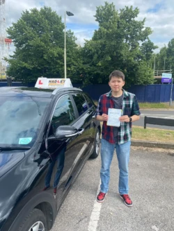 Anuar (1st Time Passer) 28/06/2024 Recent passer with displaying certificate