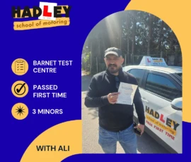 Kaya - 21/04/2026 Image of recent passer with icons displaying first time pass with 3 minors with Ali